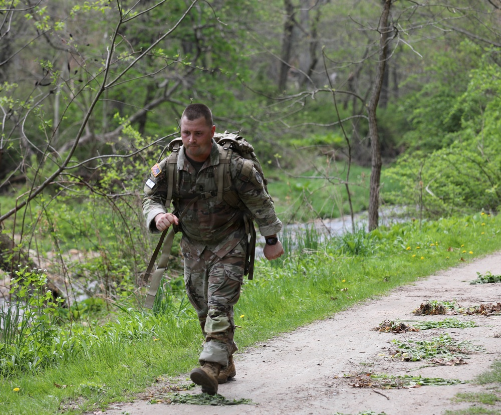 Maryland Army National Guard soldiers take on Norwegian Foot March