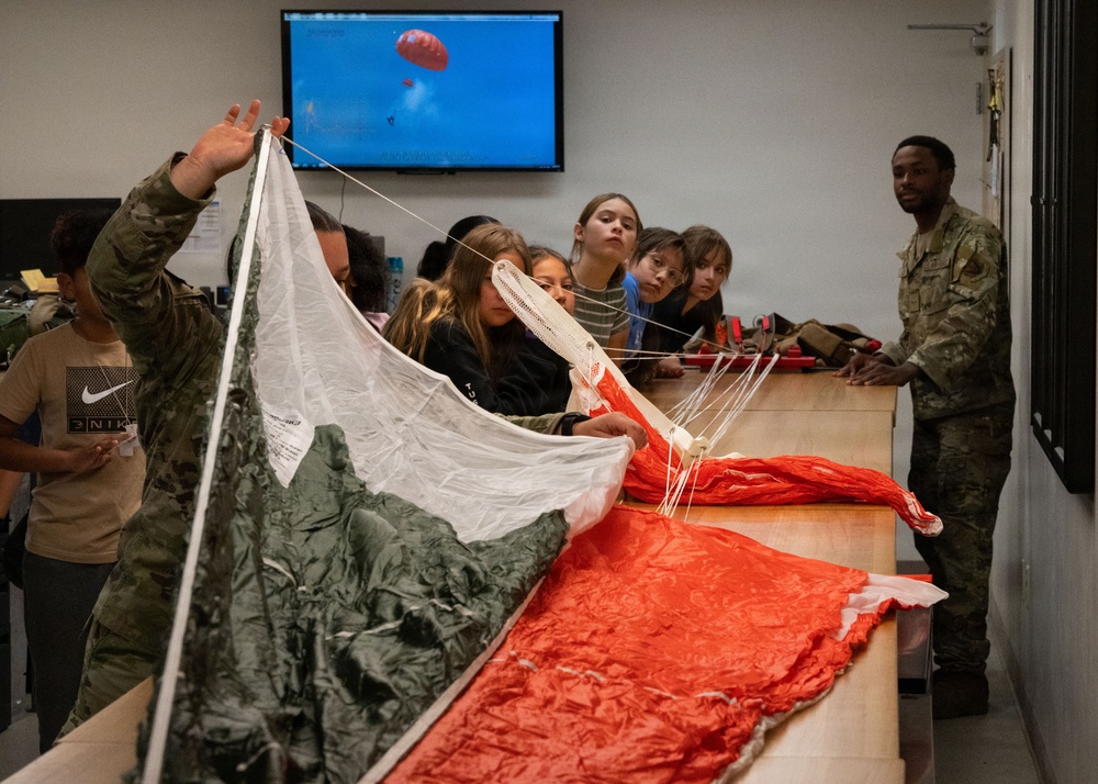 STARBASE Arizona students visit 563rd Operations Squadron