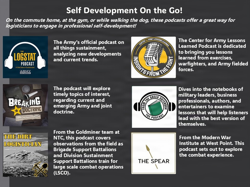 USAR Logistics Leader Development Model