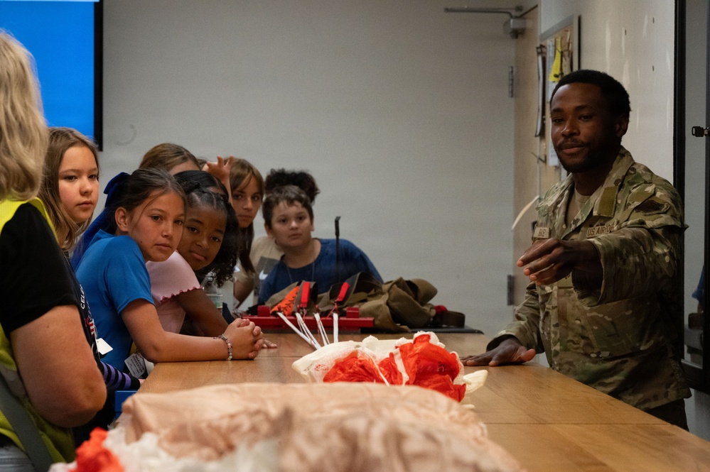 STARBASE Arizona students visit 563rd Operations Support Squadron