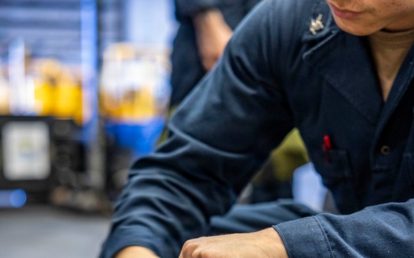 USS Iwo Jima Conducts Daily Operations