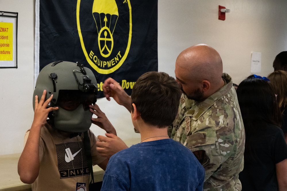STARBASE Arizona students visit 563rd Operations Support Squadron