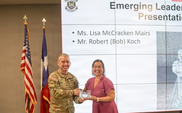 COL Dake Presents Koch, Mairs, ‘Coveted Castle’ for LDP III Excellence