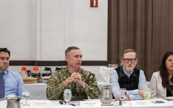 Rear Adm. Jarrett Hosts Strategic Engagement Breakfast with San Diego Leaders