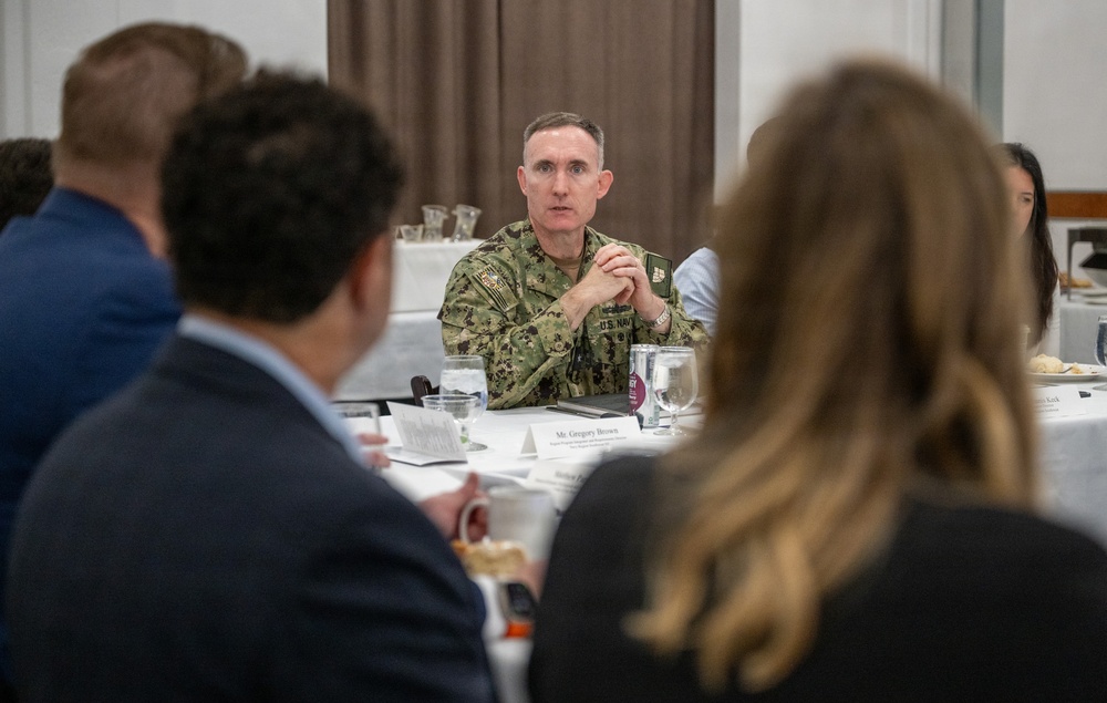 Rear Adm. Jarrett Hosts Strategic Engagement Breakfast with San Diego Leaders