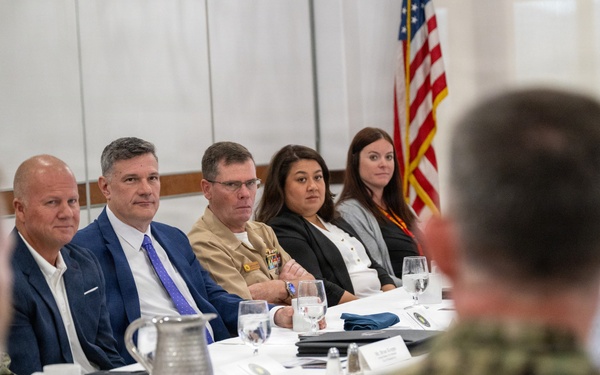 Rear Adm. Jarrett Hosts Strategic Engagement Breakfast with San Diego Leaders