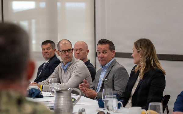 Rear Adm. Jarrett Hosts Strategic Engagement Breakfast with San Diego Leaders