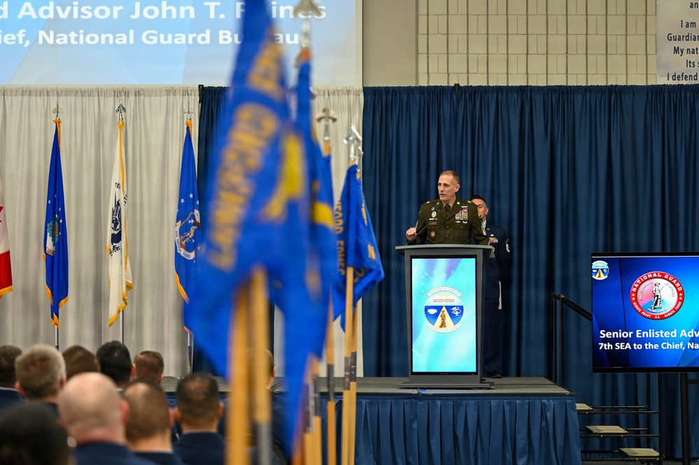 SEA Raines Speaks At Air National Guard Noncommissioned Officer Academy Graduation