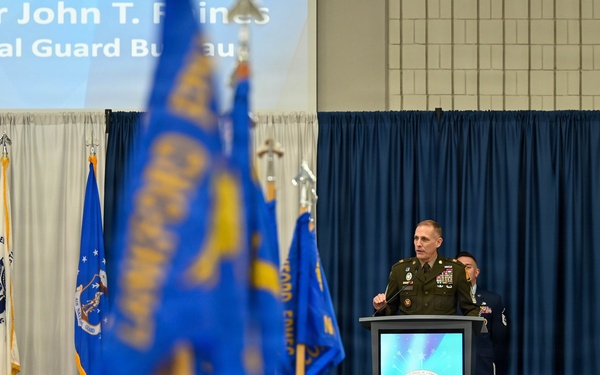 SEA Raines Speaks At Air National Guard Noncommissioned Officer Academy Graduation