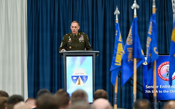 SEA Raines Speaks At Air National Guard Noncommissioned Officer Academy Graduation