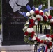 U.S. service members participate in wreath-laying ceremony at Fallen Warriors Memorial