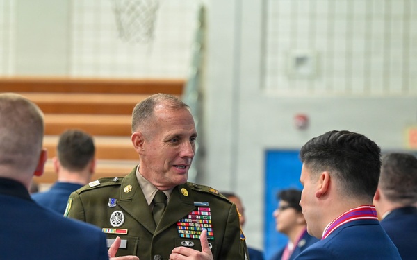 SEA Raines Speaks At Air National Guard Noncommissioned Officer Academy Graduation