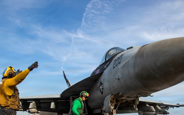 Abraham Lincoln Conducts Flight Operations