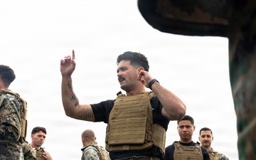 Marines conduct martial arts during Fleet Week Houston