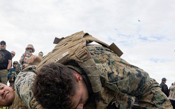 Marines conduct martial arts during Fleet Week Houston