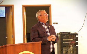 Retirement Ceremony of MS Army National Guard Chief Warrant Officer 5 Micah Smith