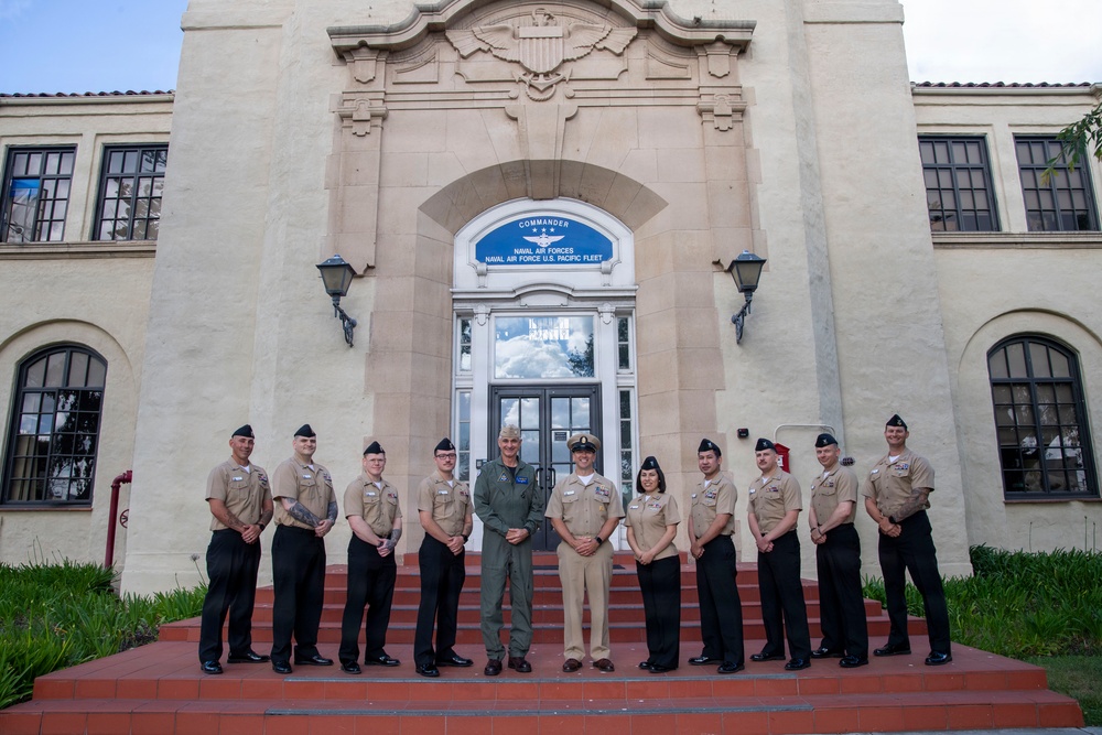 Sailor of the Year Nominees Visit CNAF