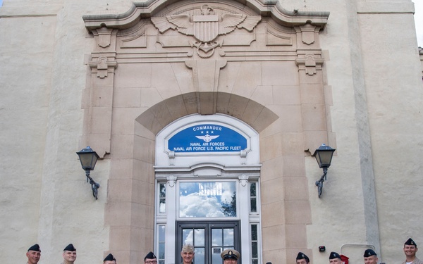 Sailor of the Year Nominees Visit CNAF