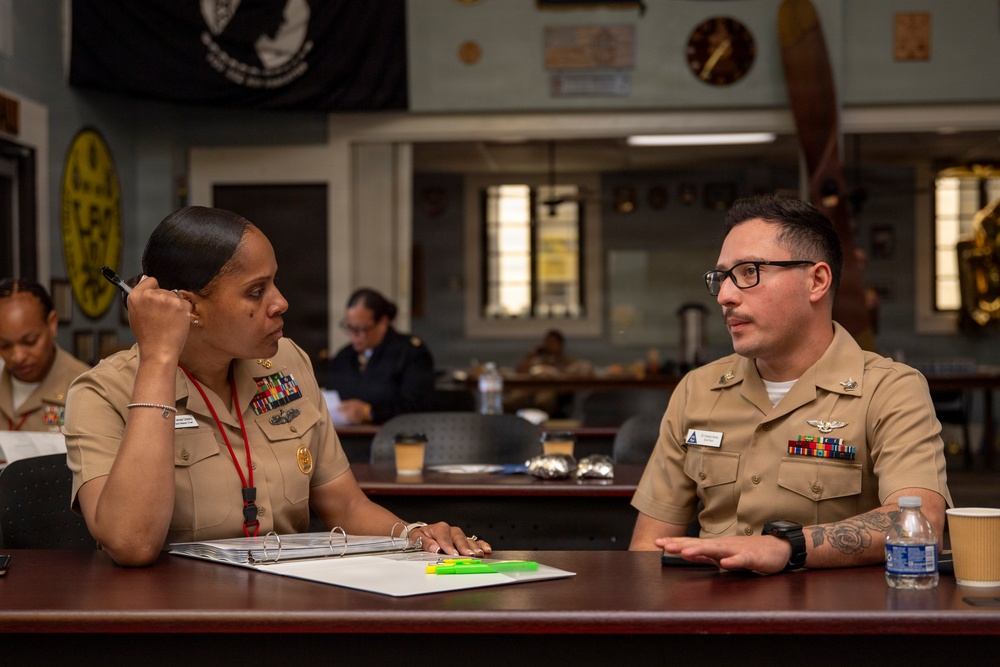 Sailor of the Year Nominees Visit CNAF