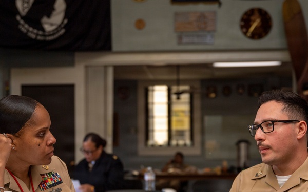 Sailor of the Year Nominees Visit CNAF