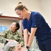 Sailors participate in an Advance Life Support (ALS) Class held by NMRTC Pensacola at Naval Hospital Pensacola