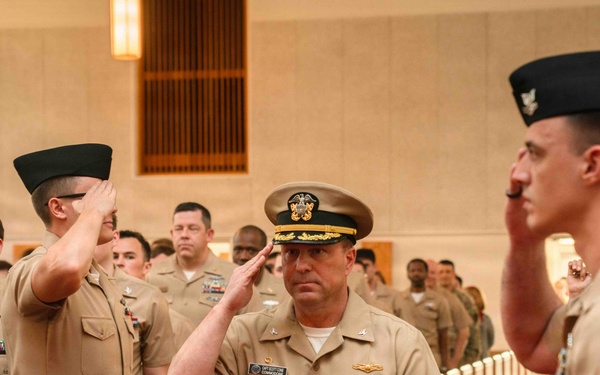 Cryptologic Warfare Activity SIXTY SEVEN Change of Command