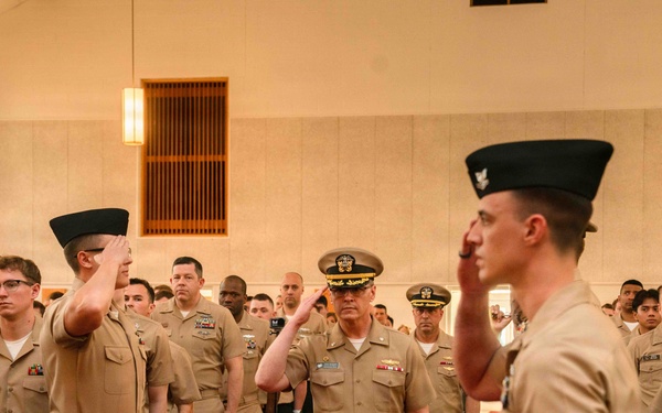 Cryptologic Warfare Activity SIXTY SEVEN Change of Command