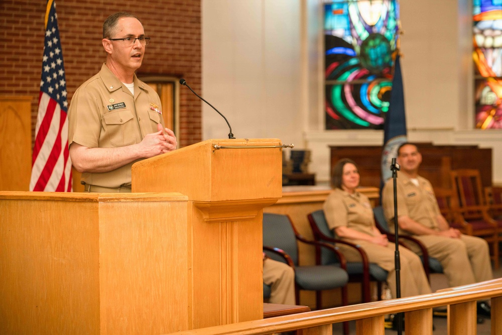 Cryptologic Warfare Activity SIXTY SEVEN Change of Command