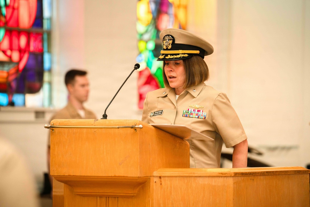 Cryptologic Warfare Activity SIXTY SEVEN Change of Command