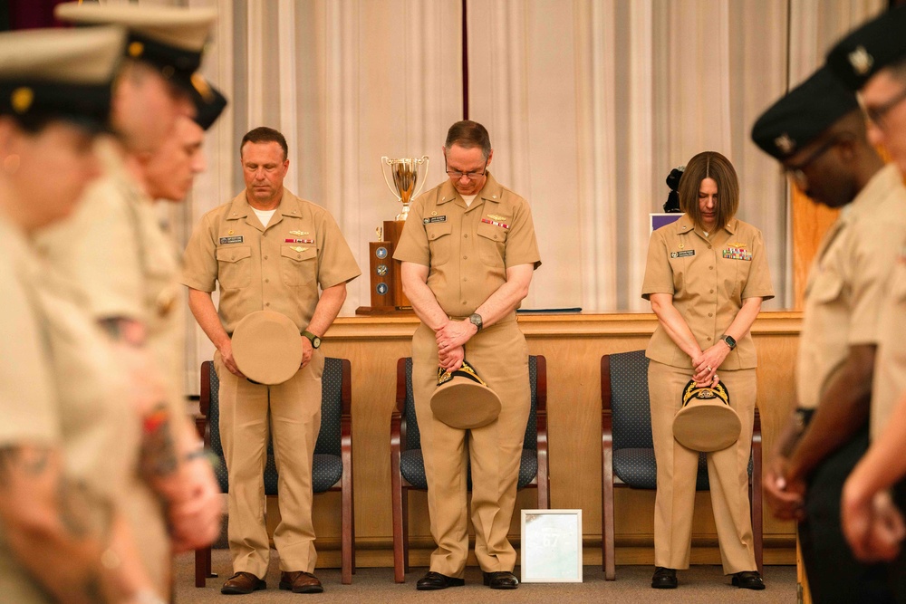 Cryptologic Warfare Activity SIXTY SEVEN Change of Command