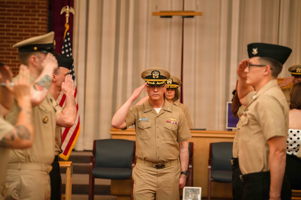 Cryptologic Warfare Activity SIXTY SEVEN Change of Command