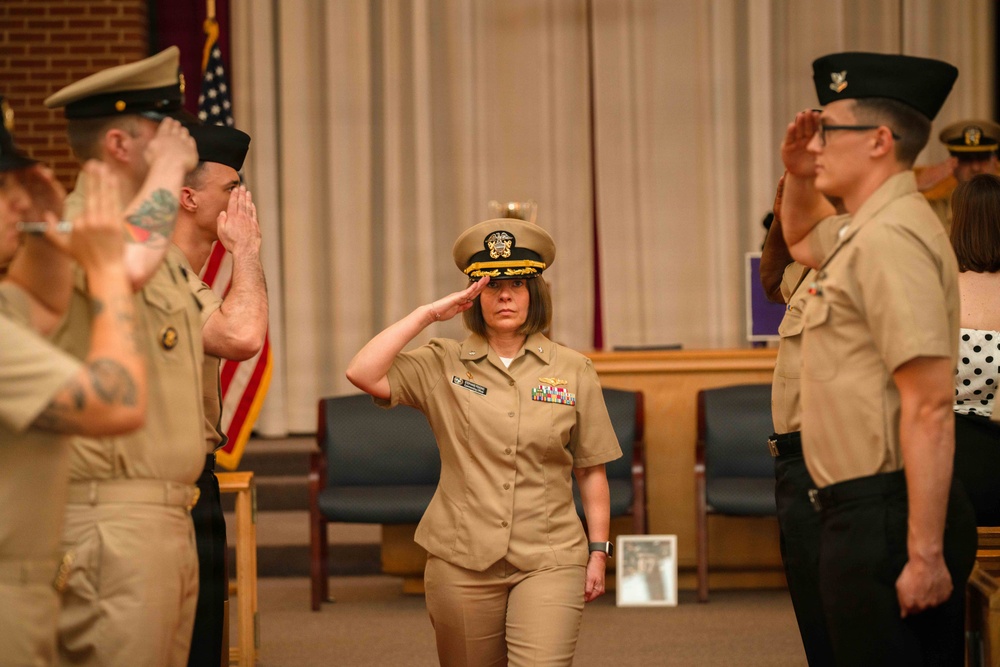 Cryptologic Warfare Activity SIXTY SEVEN Change of Command