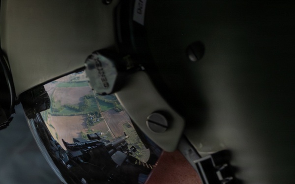 Nebraska Guardsmen Practice Door Gunner Skills