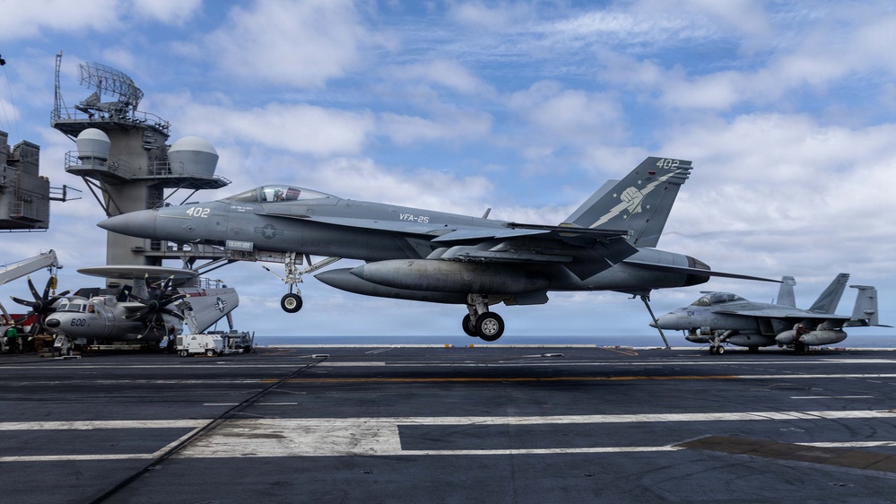 USS Theodore Roosevelt Flight Operations