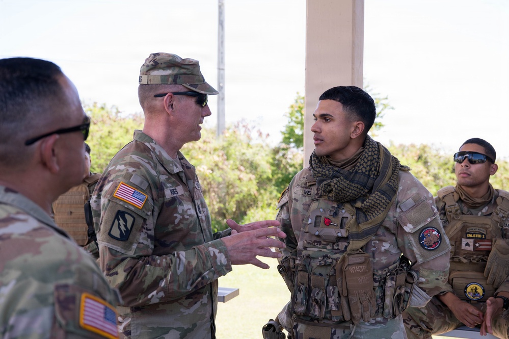 Nordhaus, Raines visit Puerto Rico National Guard