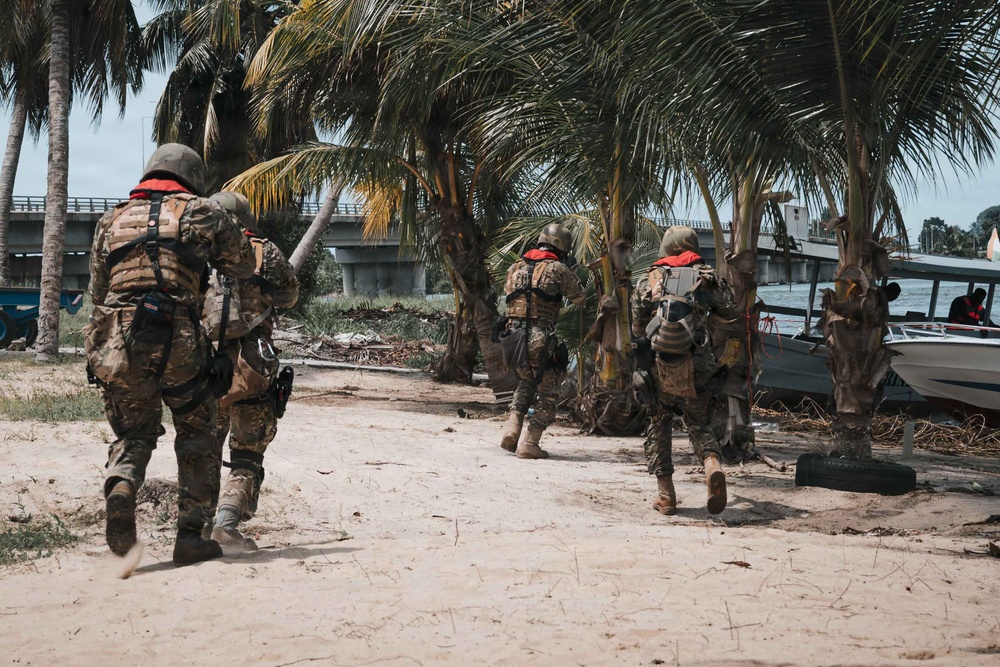 Cabo Verde Forces conduct maritime training in Côte d’Ivoire during exercise Flintlock 26