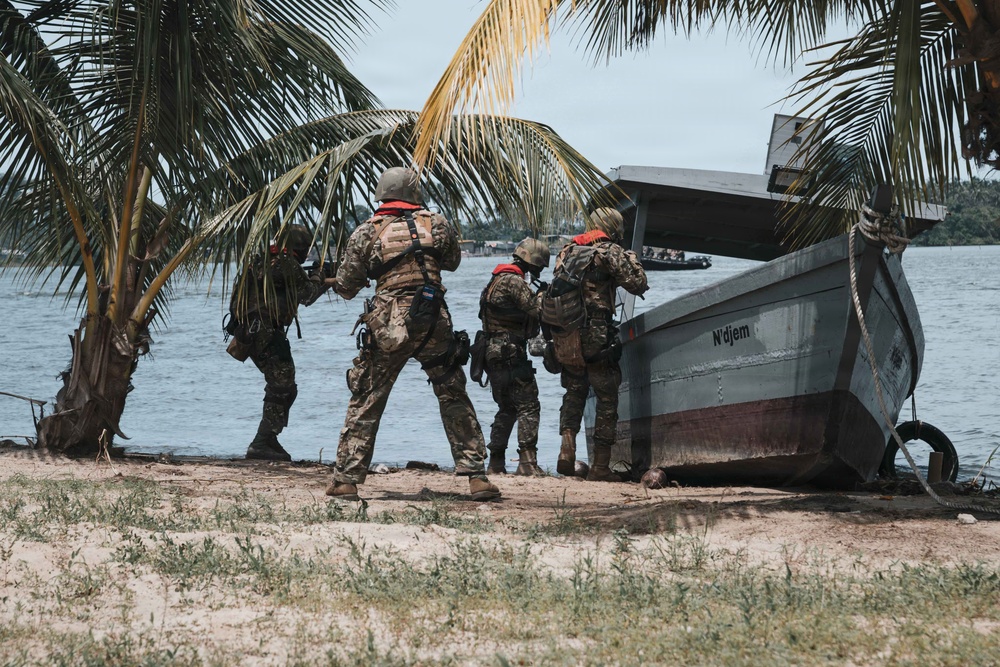 Cabo Verde Forces conduct maritime training in Côte d’Ivoire during exercise Flintlock 26