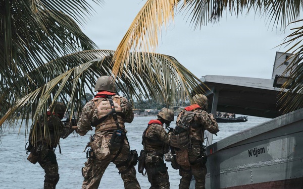 Cabo Verde Forces conduct maritime training in Côte d’Ivoire during exercise Flintlock 26