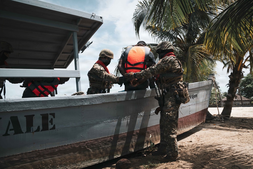 Cabo Verde Forces conduct maritime training in Côte d’Ivoire during exercise Flintlock 26