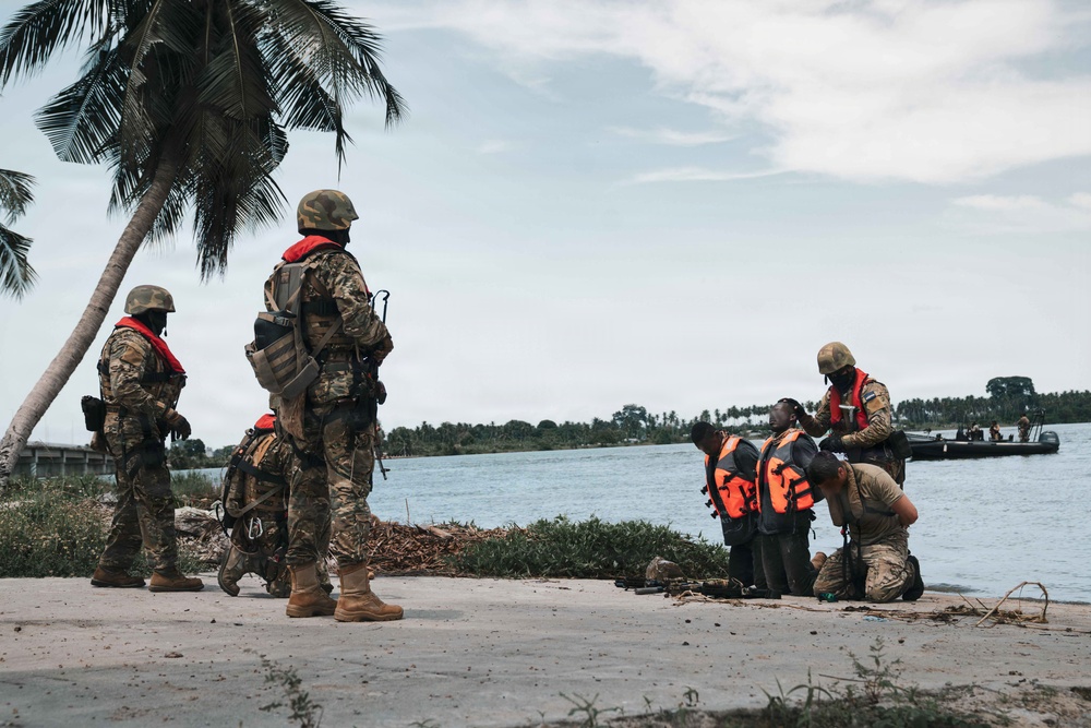 Cabo Verde Forces conduct maritime training in Côte d’Ivoire during exercise Flintlock 26
