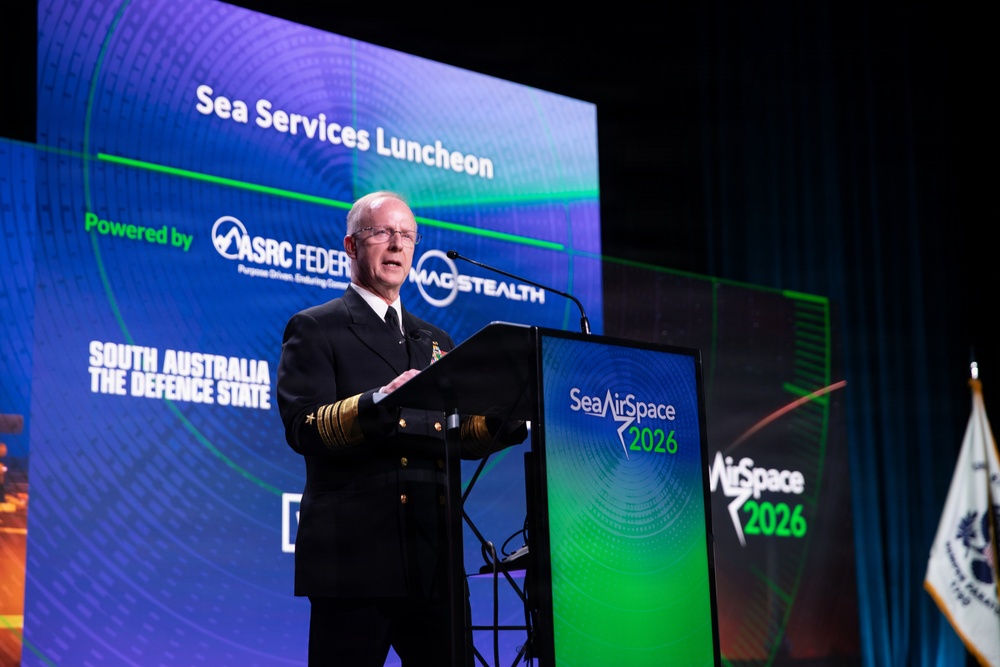 CNO Delivers Keynote Address at Sea Air Space
