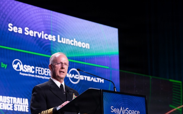 CNO Delivers Keynote Address at Sea Air Space