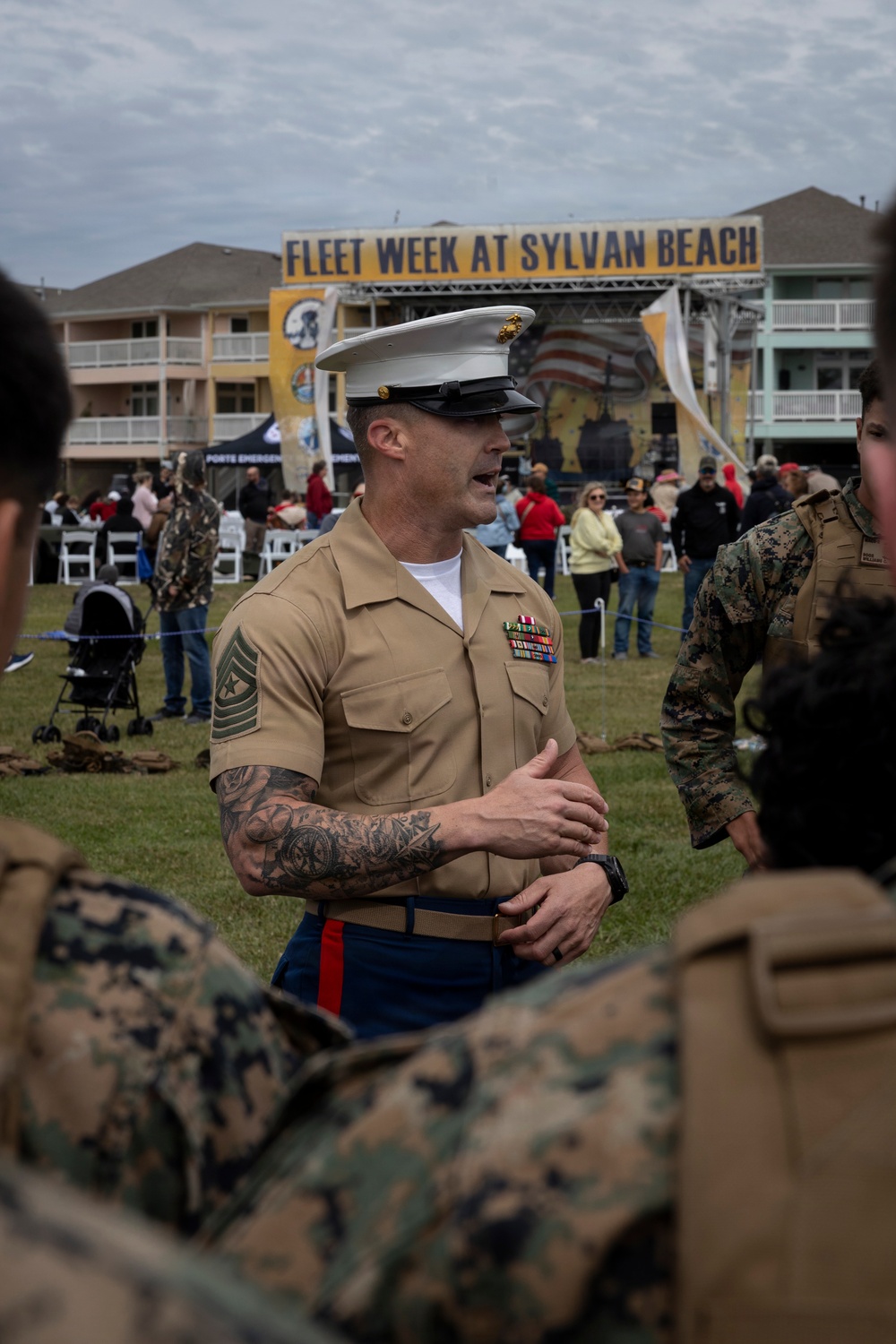 Fleet Week Houston Marines conduct martial arts