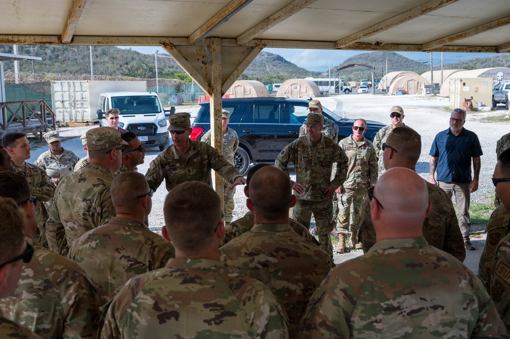 Nordhaus, Raines Visit Naval Station Guantanamo Bay