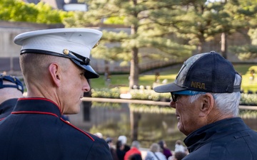 Marines attend Annual Remembrance Ceremony at OKC Memorial