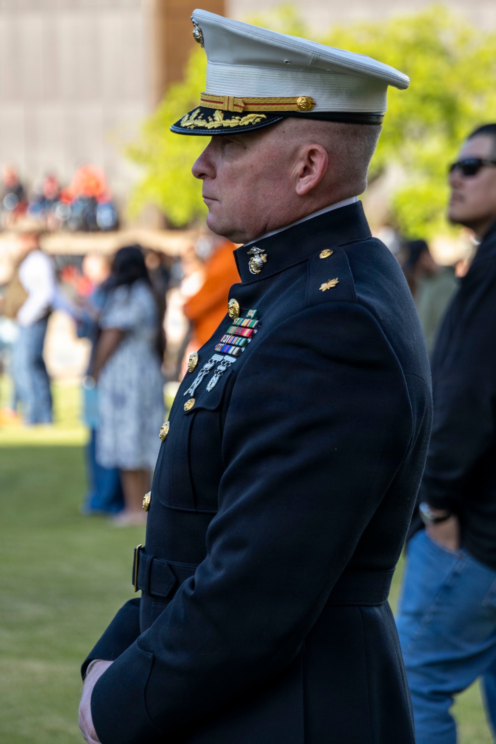 Marines attend Annual Remembrance Ceremony at OKC Memorial