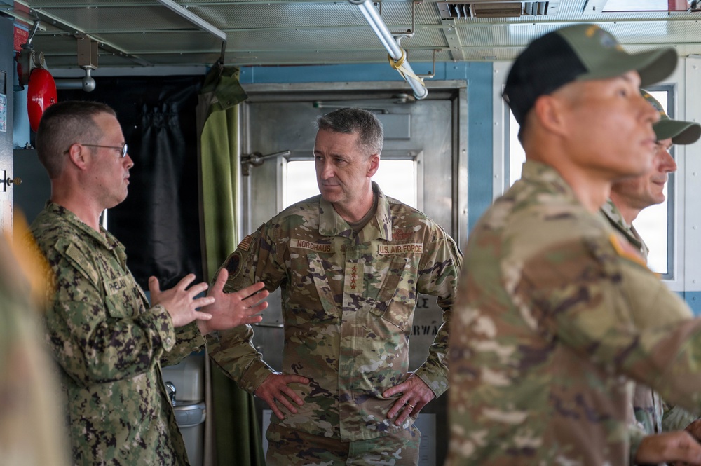 Nordhaus, Raines Visit Naval Station Guantanamo Bay
