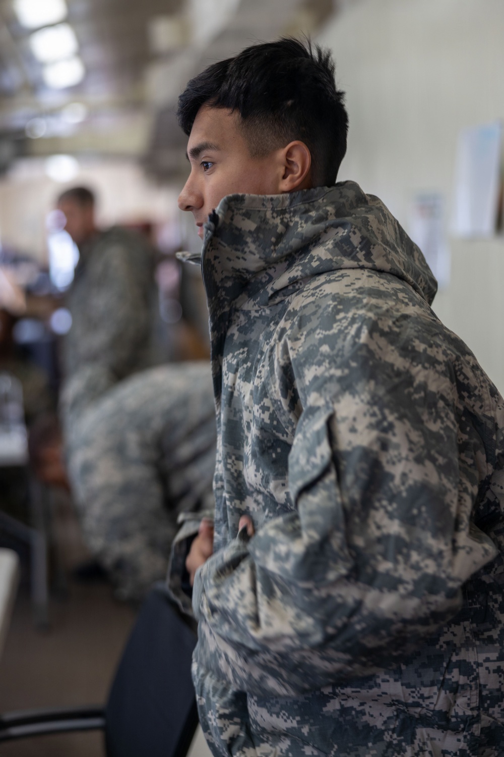 CLR-1 Conducts CPX in MOPP Gear