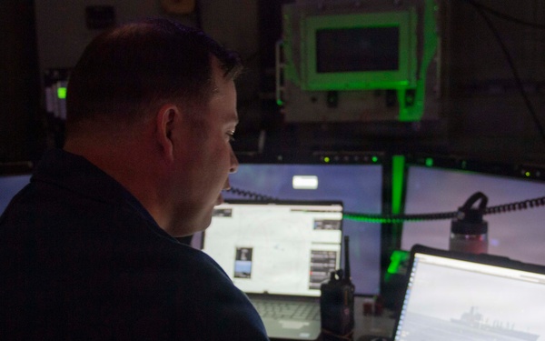 Theodore Roosevelt Carrier Strike Group Trains with Unmanned Surface Vessel