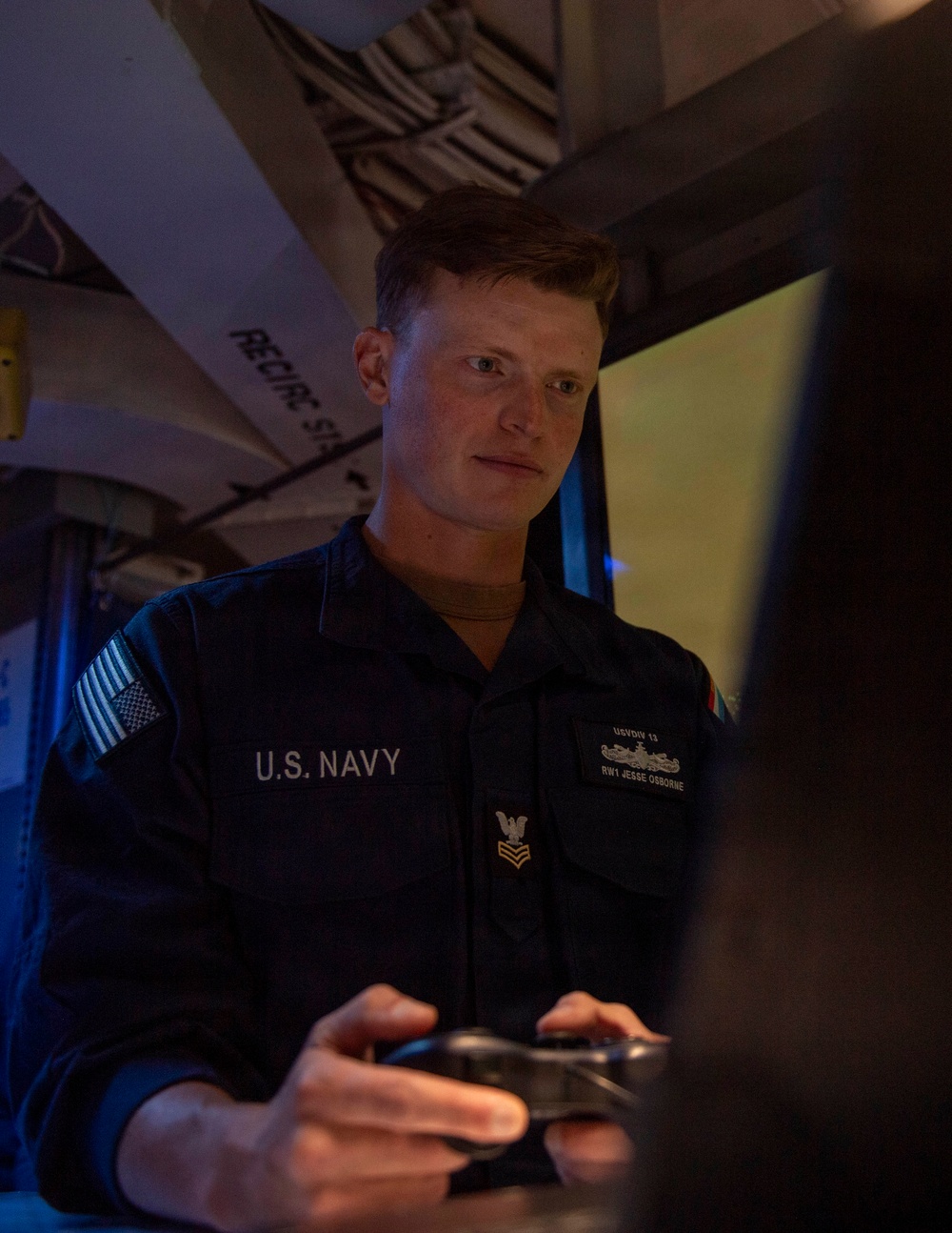 Theodore Roosevelt Carrier Strike Group Trains with Unmanned Surface Vessel